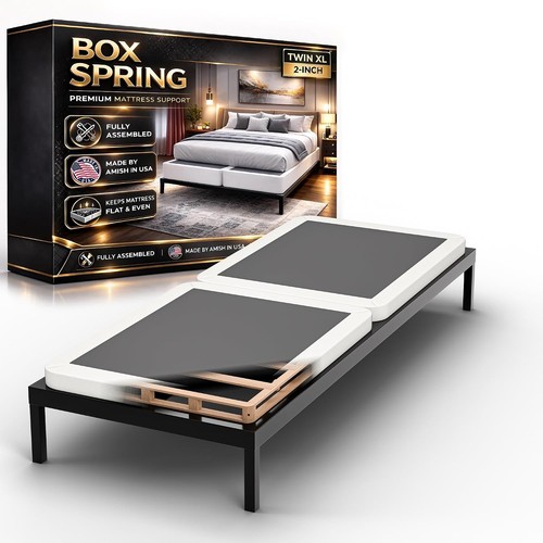 Box spring bed base twin - spring,