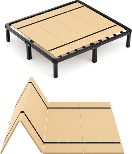 Foldable box spring bunkie - box,